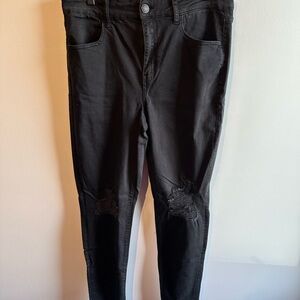 American Eagle Hi-rise Jegging Next Level Stretch (Black)